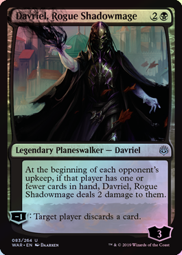 Davriel, Rogue Shadowmage