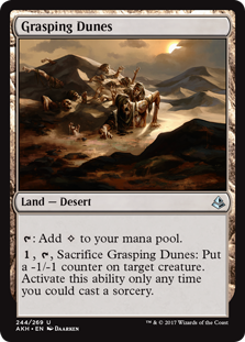 Grasping Dunes