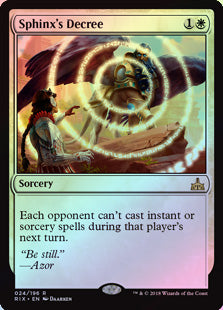 Sphinx’s Decree